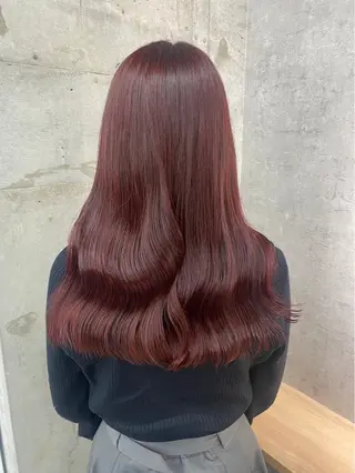 カラー ✨透明感カラー🫧 れんのヘアスタイル