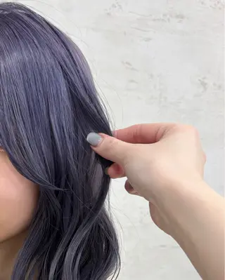 セミロング カラー iLu.所属・杉田 涼のヘアスタイル