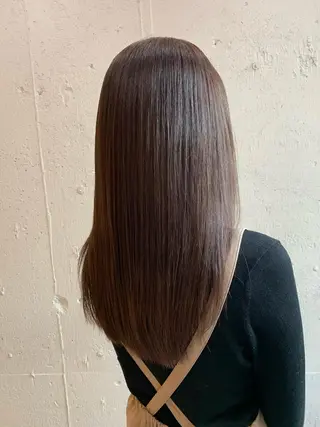 セミロング カラー 💛丁寧さNo.🥇 🧸片山智裕💛のヘアスタイル