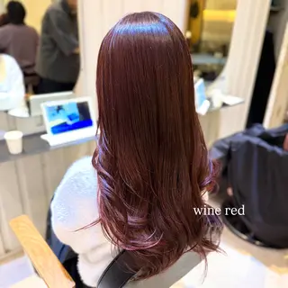 ロング カラー 💘韓国レイヤー上 品カラーruru💘のヘアスタイル