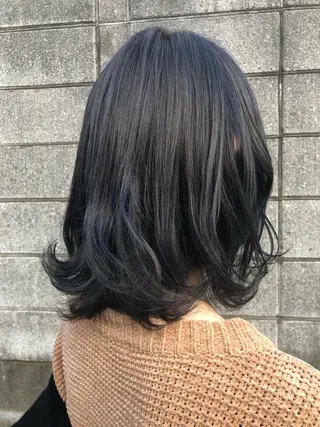 ミディアム カラー 🌷nanase🌷 gally hairのヘアスタイル