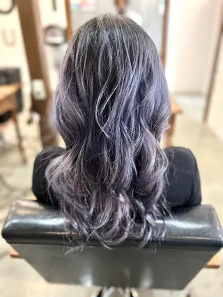 セミロング カラー Style Tのヘアスタイル