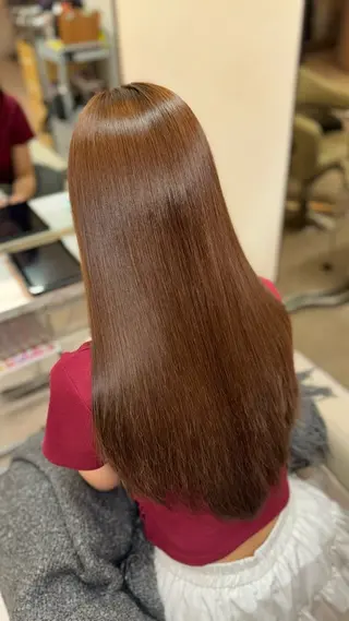 ロング 🤍 韓国ヘア / INORI 🤍のヘアスタイル