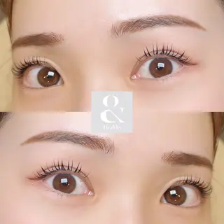 マツエク・マツパ 束感/ナチュラル/ mikuのマツエク・マツパデザイン