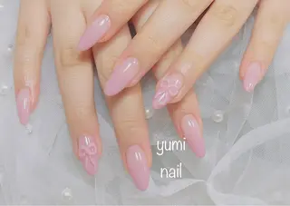 ネイル 𝐲𝐮𝐦𝐢🎀 長さ出しデザイン専門のネイルデザイン