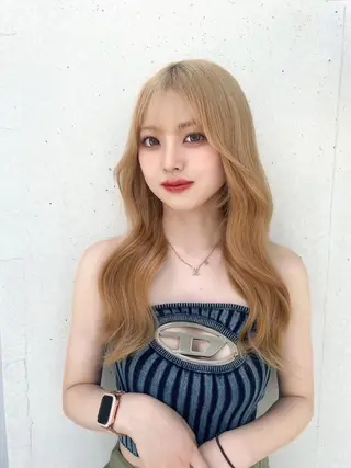 カラー BABY 艶髪暗髪ヘア💖達人のヘアスタイル