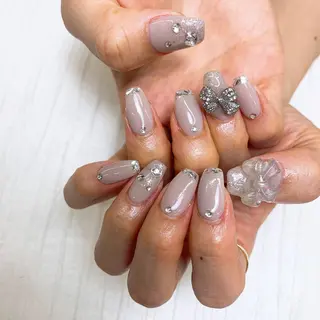 ネイル ⭐︎休業中の練習⭐︎ JNA認定講師髙橋のネイルデザイン