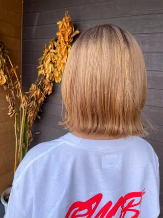 ミディアム 😈サクマ シオン😈のヘアスタイル