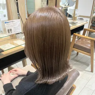ミディアム カラー Rui🦩ショート カット モデル募集中のヘアスタイル