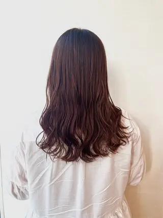 ミディアム ミ ユのヘアスタイル