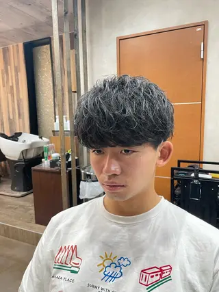 ショート メンズ 🔥EDEN春日部パ ーマ特化SHOTAのヘアスタイル