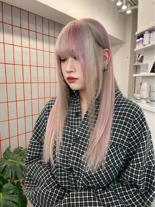 カラー 渋谷 カラー Rukaのヘアスタイル