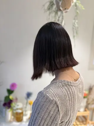 セミロング カラー 🌷花屋併設サロン 荘司まゆり🌷のヘアスタイル
