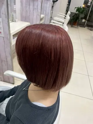 ショート [髪質改善カラー] 佐藤唯花🦋のヘアスタイル