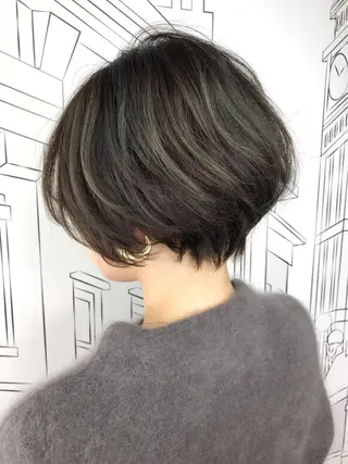 ショート 坪井 彰吾のヘアスタイル