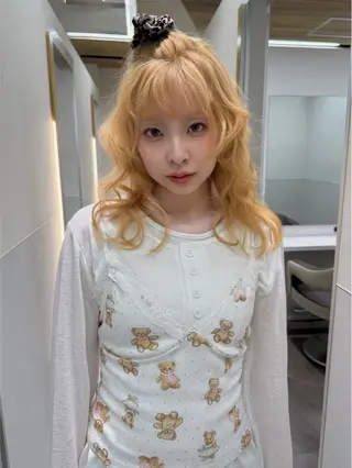 セミロング カラー ViVIE AOYAMA所属・🍬カラー特化🍬 Kirari🪄のヘアスタイル