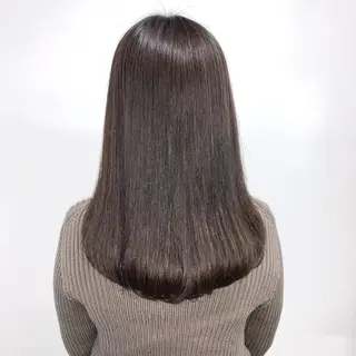 セミロング カラー 肌に馴染むカラー 梅田・増田のヘアスタイル