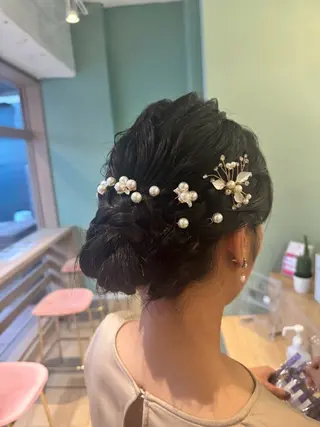 ヘアアレンジ 🫧🧸カラーヘアメ 🫧MIO🧸🫧のヘアスタイル