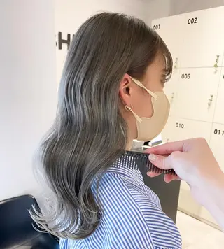 ミディアム カラー ブリーチ👩‍🦳/ ‪✂︎MANAMIのヘアスタイル