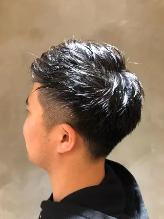 ショート メンズ hair care ACRO店長　谷のヘアスタイル