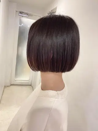 ショート 友田 千栄のヘアスタイル