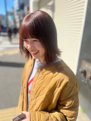 ミディアム カラー 【ただの天才 🎨】のヘアスタイル