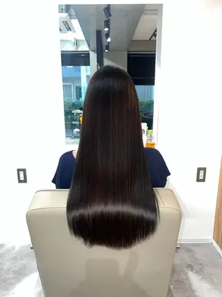 ロング 🫧髪質改善 縮毛矯正特化🫧中西のヘアスタイル