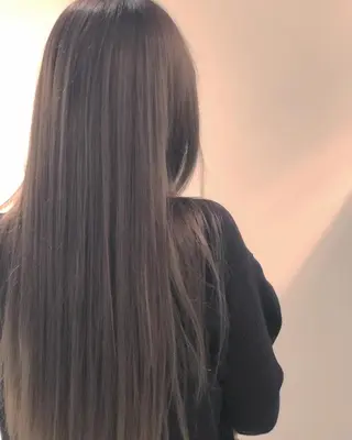 ロング カラー 坂元 智信のヘアスタイル