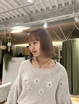 ミディアム hair&eye🎀 /momoKaのヘアスタイル