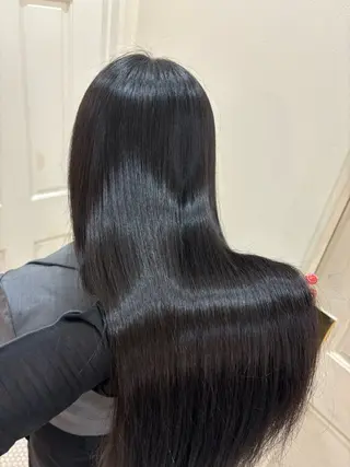 ロング よこやま なぎさのヘアスタイル