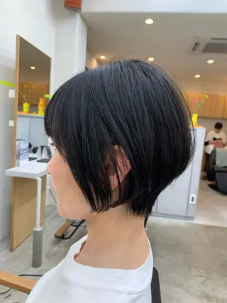 ショート 原田 穂真のヘアスタイル