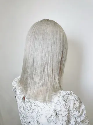 ミディアム カラー ︎🤎デザインカラー kayanoのヘアスタイル