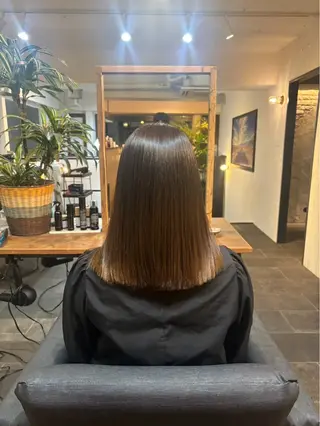 ミディアム カラー 前田 尚希のヘアスタイル