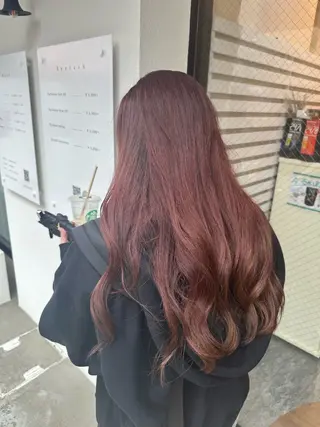 ロング カラー 似合わせ🩰✨ 二階堂昌恵のヘアスタイル
