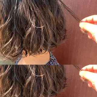 ミディアム 仁和山 健汰のヘアスタイル