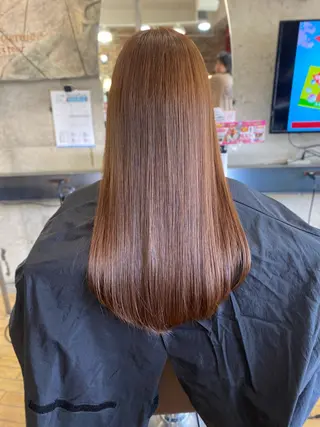 ロング カラー 百瀬 なつ美のヘアスタイル