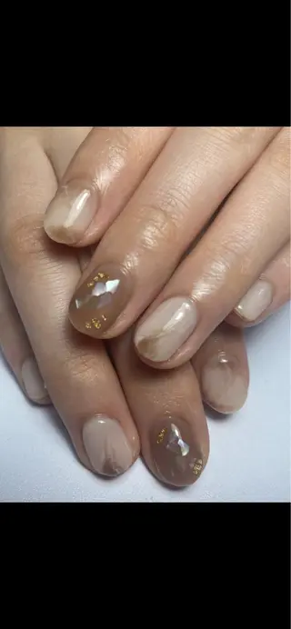 ショート shandy nailのネイルデザイン