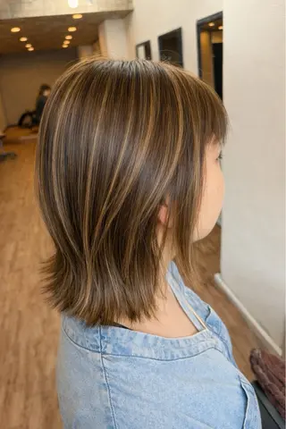 ミディアム 野呂 隼人のヘアスタイル