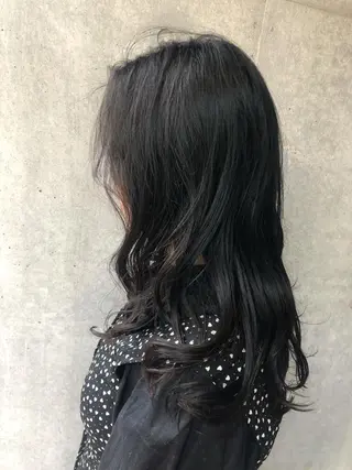 ロング カラー パーマ HEADS ex市川 ママ美容師ARISAのヘアスタイル