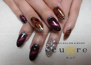 ネイル ロング ネイルサロン Cureのネイルデザイン