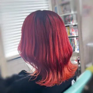 ミディアム カラー ヘアアレンジ Kimura Shinyaのヘアスタイル