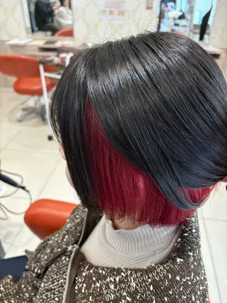 カラー 阿部 脩平のヘアスタイル