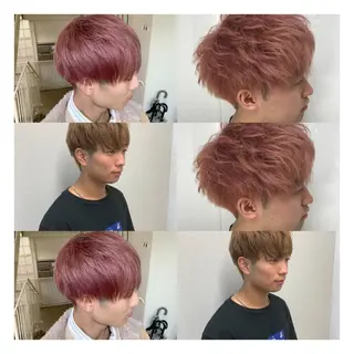 カラー メンズ ダブルカラー特化💍 tiam💍韓国ヘアのヘアスタイル