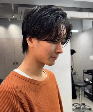 ショート パーマ メンズ ✨評価no.1✨ ヒグチリョウヤ✨のヘアスタイル