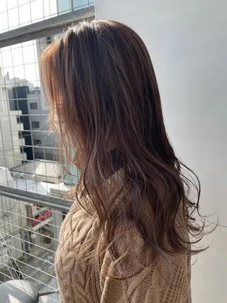 ロング カラー 【KAKONN】 yumikaのヘアスタイル