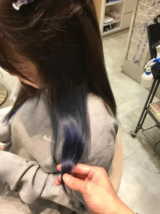 ロング カラー ヘアアレンジ 代表 KANZOのエステ・リラクイメージ