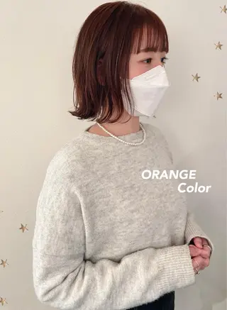 ショート カラー 市川 千夏のヘアスタイル