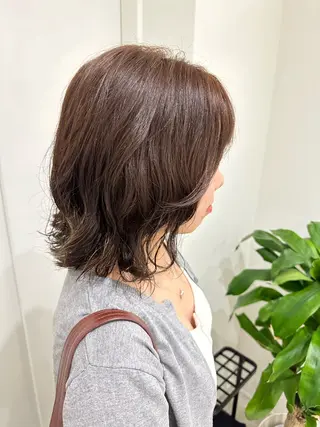 ショート カラー レイヤー/ナチュラル 💐nao.のヘアスタイル