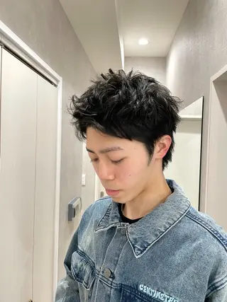 ショート カラー メンズ 【東北メンズヘア1 位受賞🥇】本間祐太のヘアスタイル