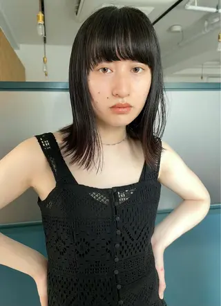 ミディアム カラー パーマ ヘアアレンジ ネイル マツエク・マツパ トレンド眉🌈✨ arisaの眉毛・アイブロウイメージ